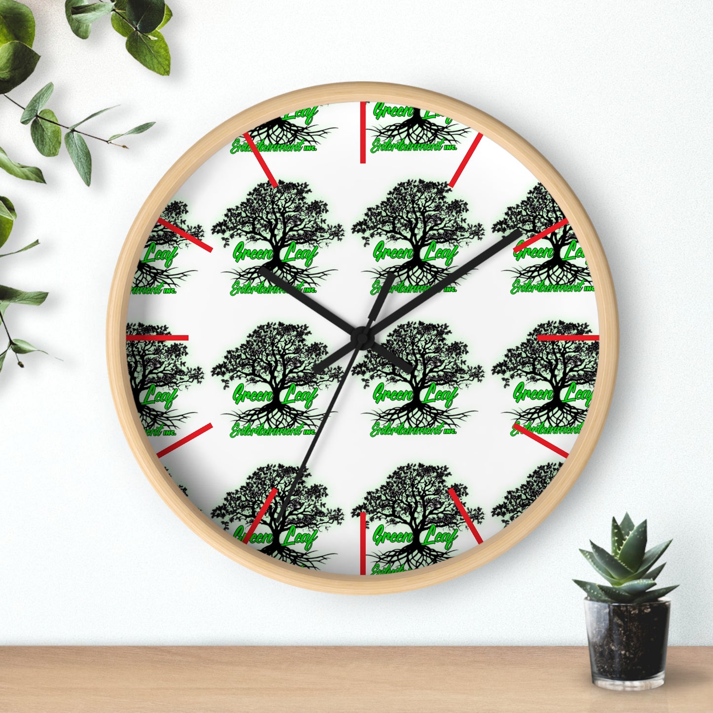 Greenleaf Wall Clock