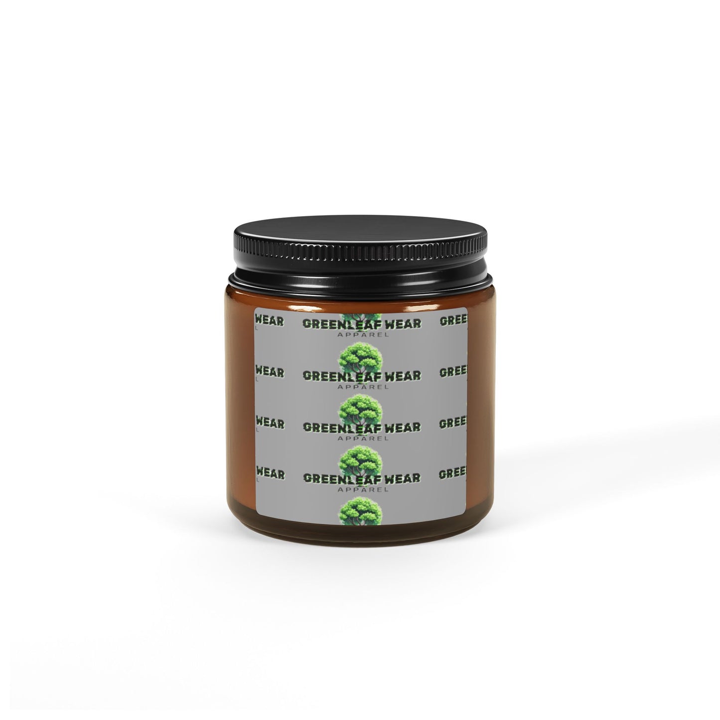 Scented Soy Candle (Multi-Size, Amber Jar)