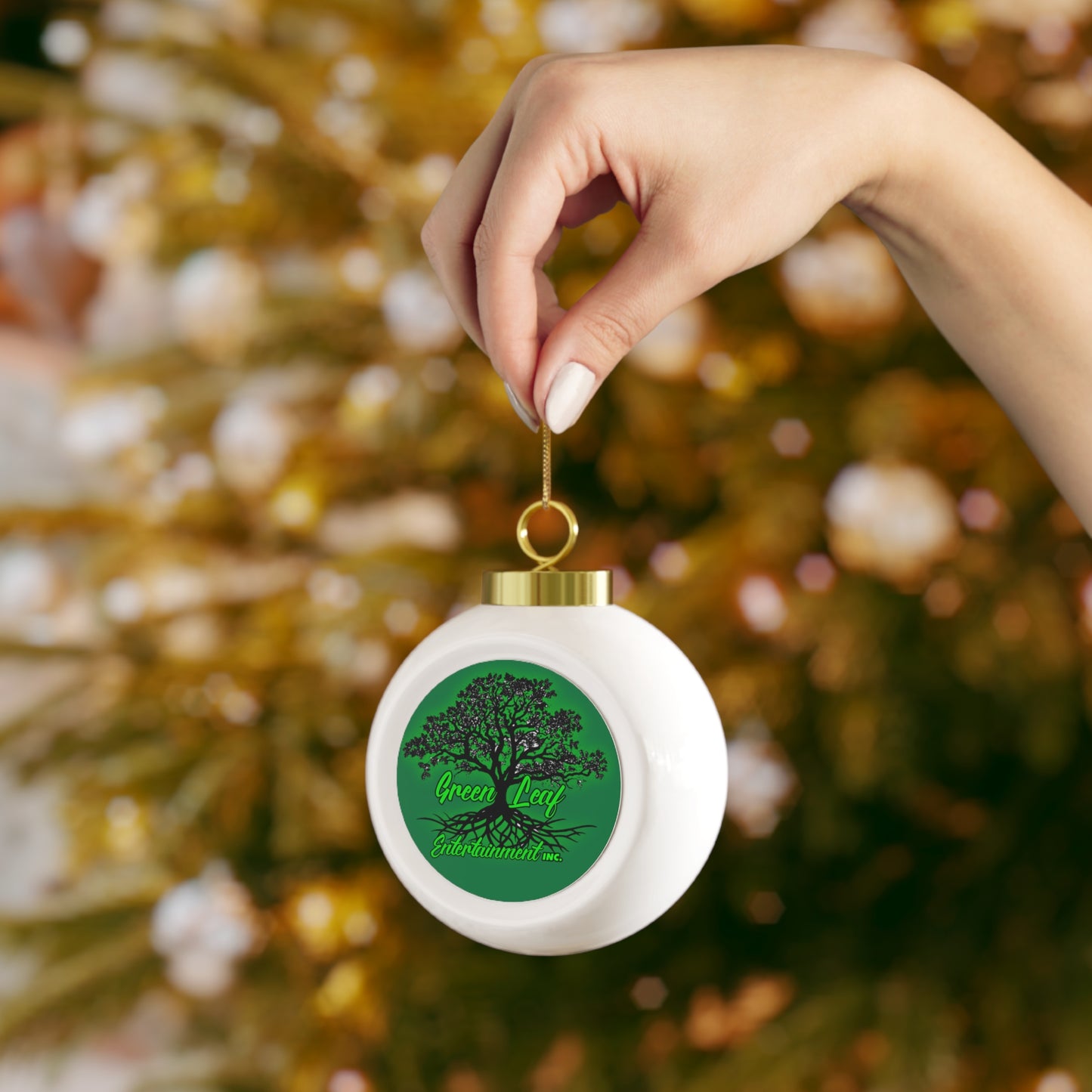 Greenleaf Wear Christmas Ball Ornament