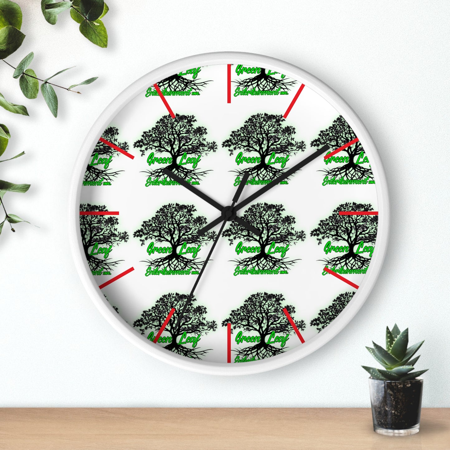 Greenleaf Wall Clock