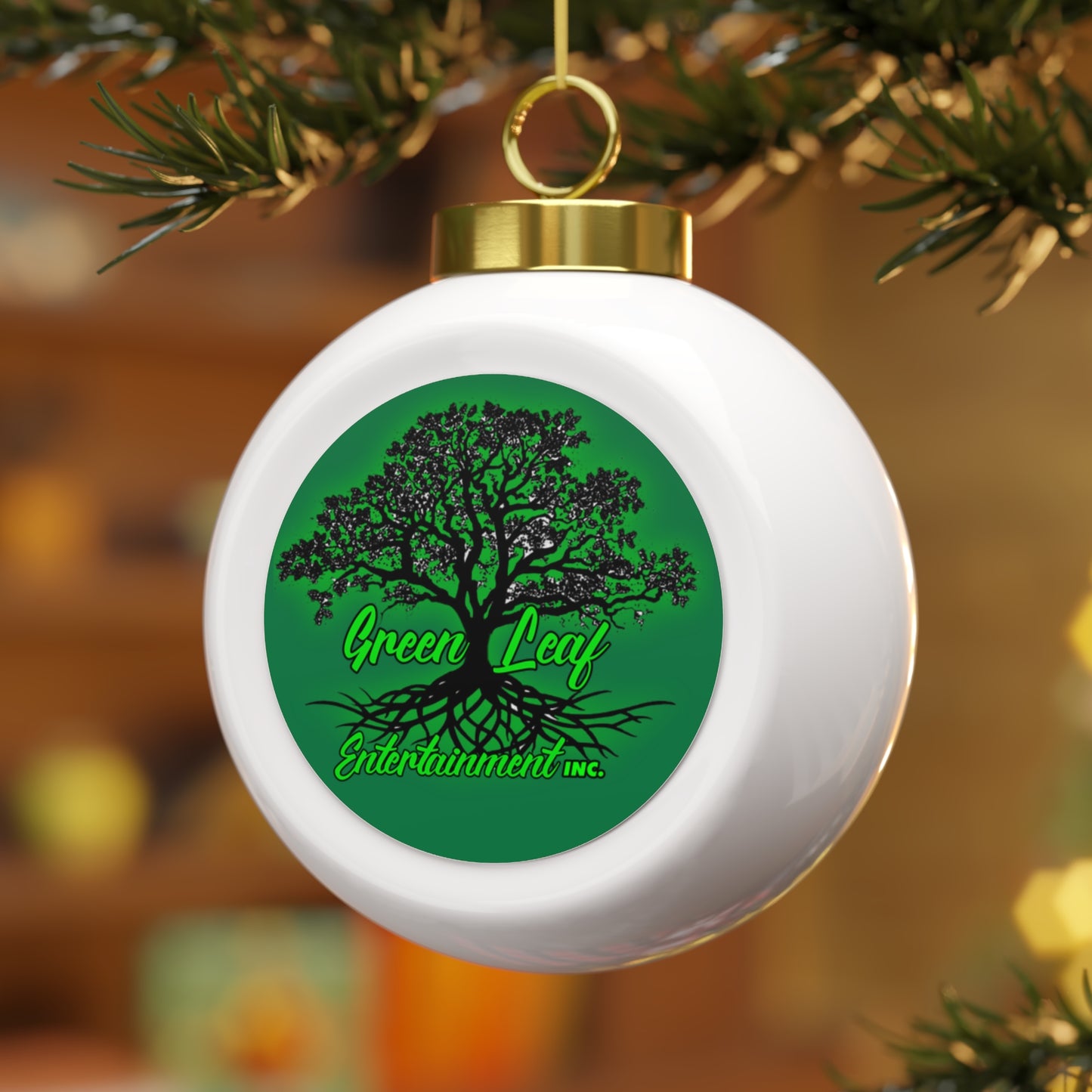 Greenleaf Wear Christmas Ball Ornament