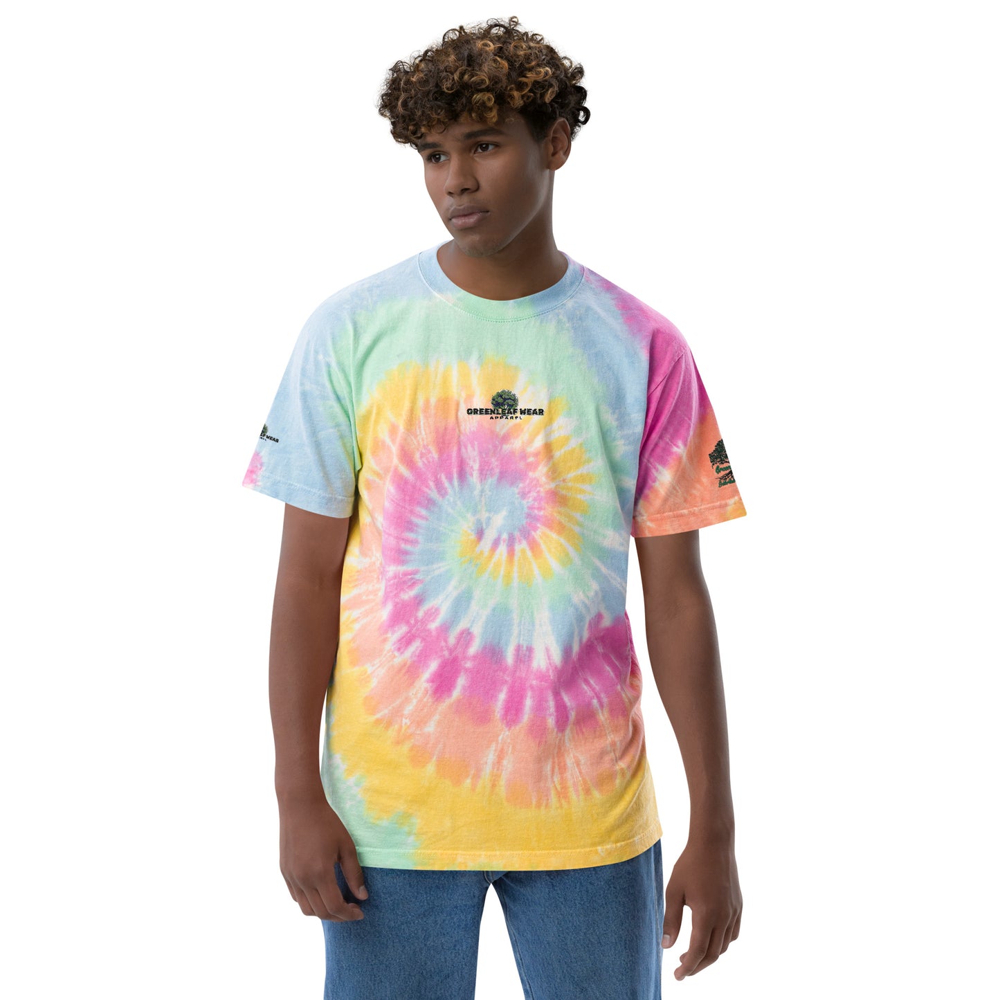 Oversized tie-dye t-shirt