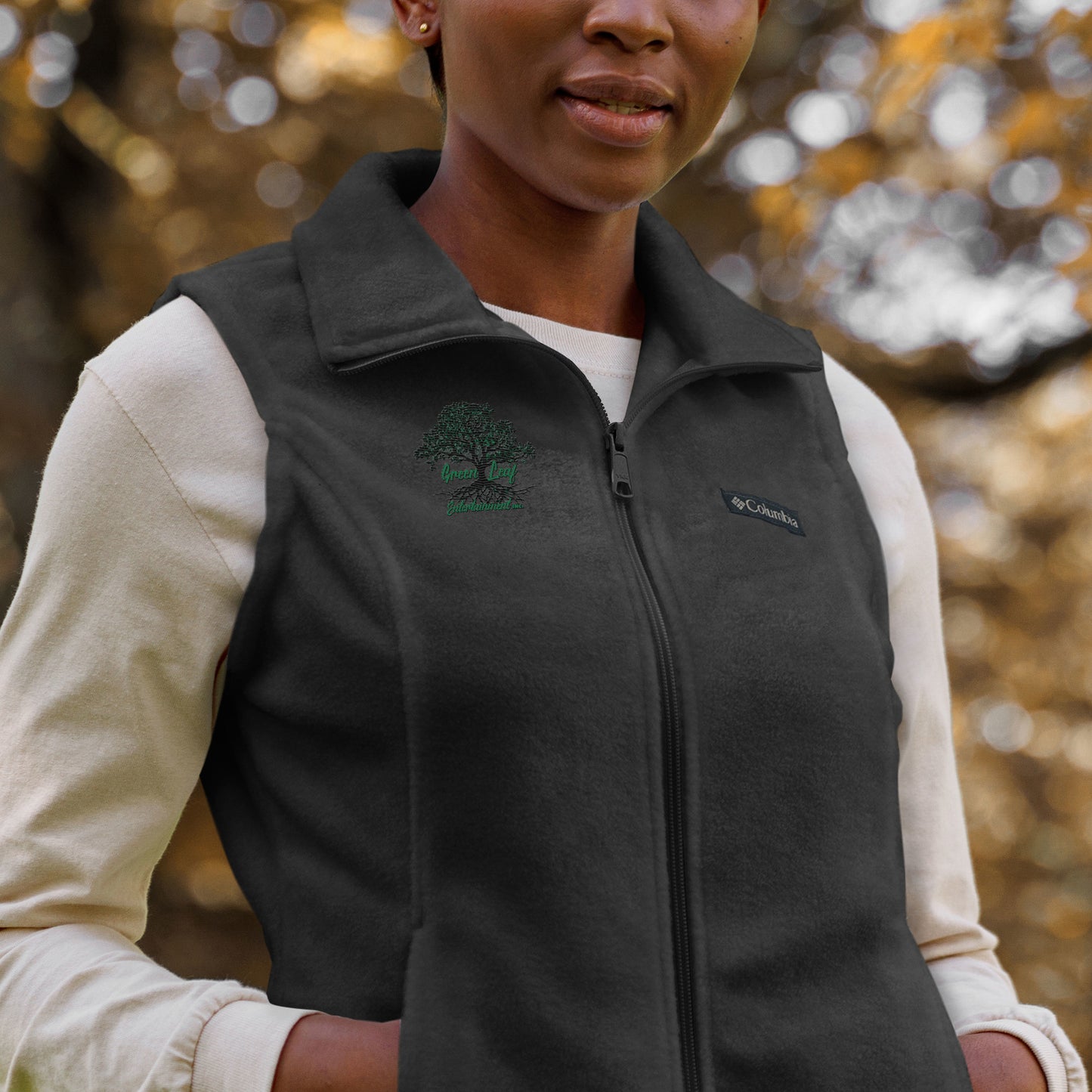 Women’s Columbia fleece vest